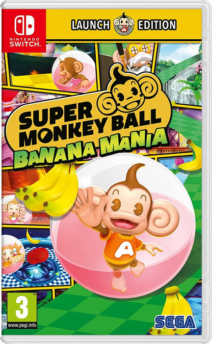 Nintendo Switch - Super Monkey Ball Banana Mania Launch Edition