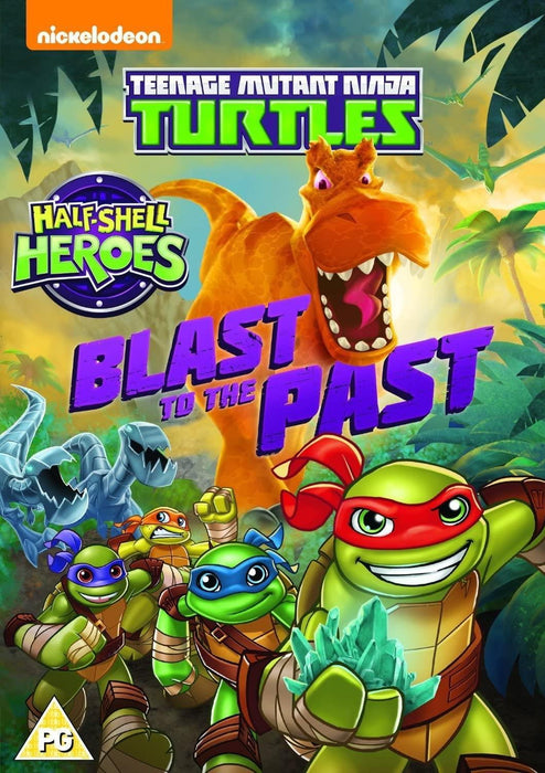 TMNT Teenage Mutant Ninja Turtles Half-Shell Heroes Blast To The Past DVD