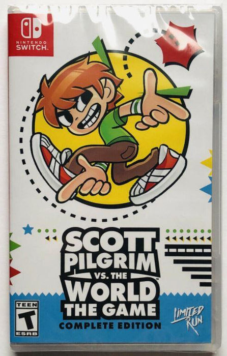 Scott Pilgrim Vs The World The Game Complete Edition Limited Run Games #94 Nintendo Switch Brand New