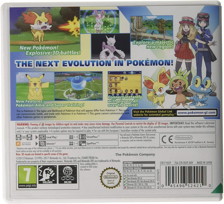 Pokemon X - Nintendo 3DS