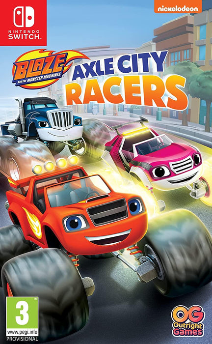 Nintendo Switch -  Blaze and The Monster Machines: Axle City Racers
