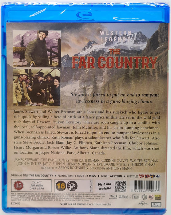 Blu-ray - The Far Country (Danish Import) English Language