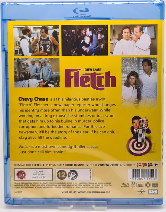 Blu-ray -  Fletch (Danish Import) English Language