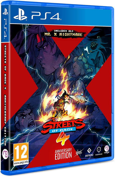 Streets Of Rage 4 Anniversary Edition PlayStation 4 PS4