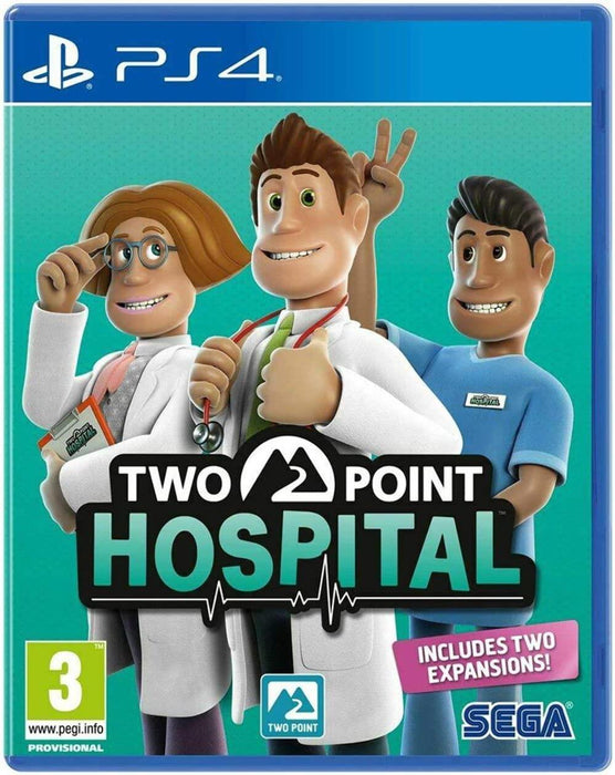 PS4 - Two Point Hospital Includes 2 Expansions PlayStation 4