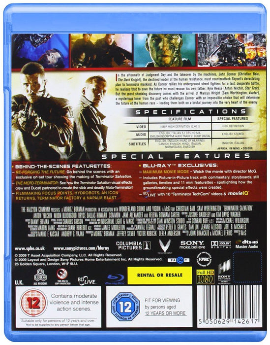 Blu-ray - Terminator Salvation - Extended Cut