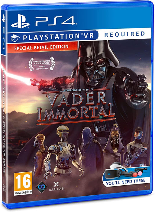 Vader Immortal: A Star Wars VR Series PSVR PlayStation 4 PS4