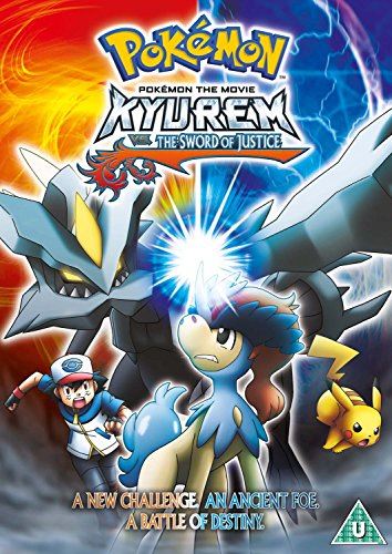 Pokémon The Movie 15: Kyurem Vs The Sword Of Justice [DVD] Brand New Sealed Pokemon