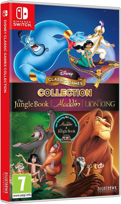 Nintendo Switch - Disney Classic Games Collection Aladdin Jungle Book The Lion King