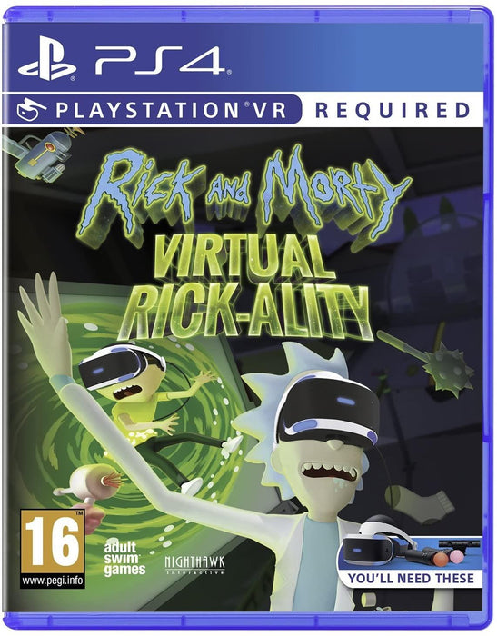 PS4 - Rick and Morty Virtual Rick-Ality PlayStation 4 PSVR Required
