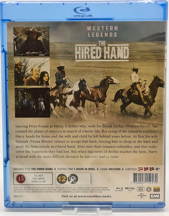 Blu-ray -  The Hired Hand(Danish Import) English Language