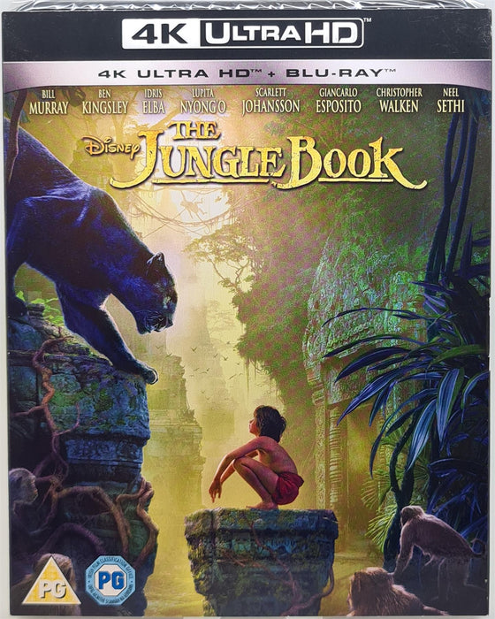 4K Blu-ray - The Jungle Book 4K Ultra HD + Blu-ray