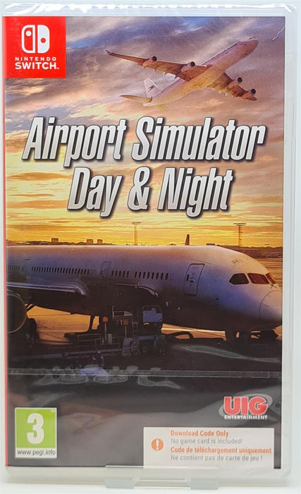 Nintendo Switch - Airport Simulator Day & Night (Code in a Box)
