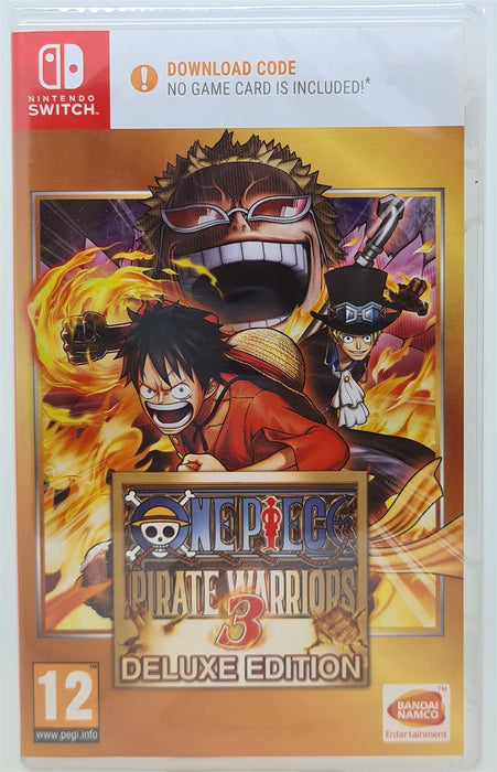 Nintendo Switch - One Piece: Pirate Warriors 3 Deluxe Edition (Code In A Box)