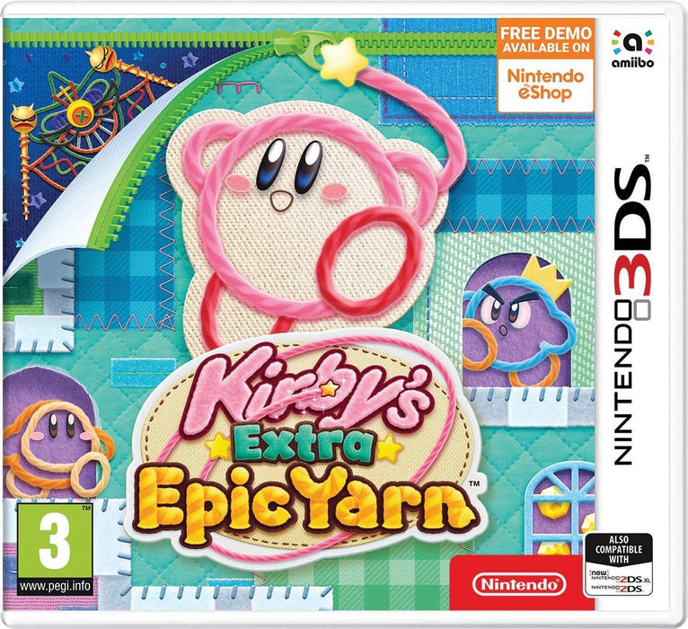 Nintendo 3DS - Kirby: Kirby's Extra Epic Yarn