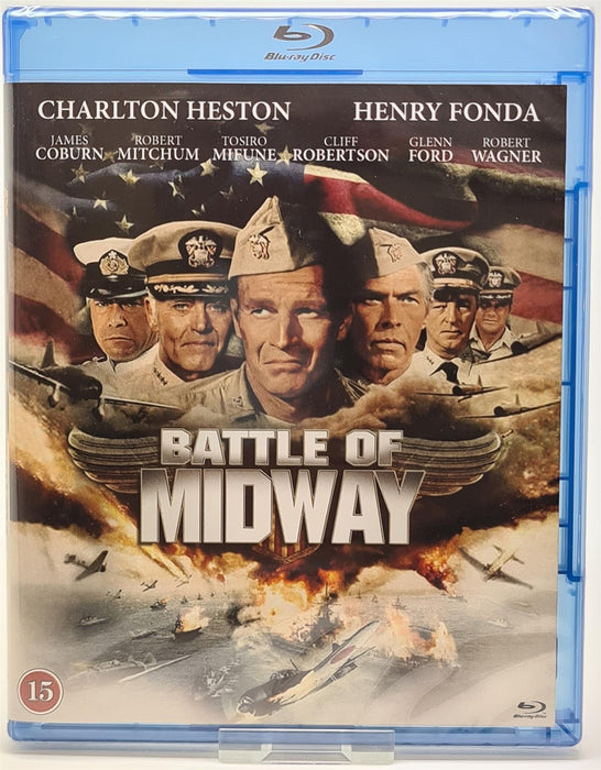 Blu-ray -  Battle of Midway (Danish Import) English Language