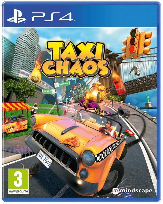 Taxi Chaos - PS4 PlayStation 4 - Brand New Sealed