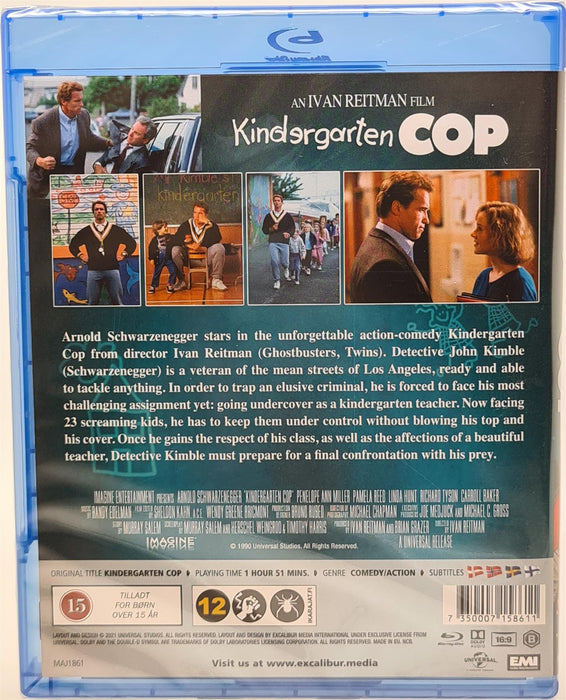 Blu-ray - Kindergarten Cop (Danish Import) English Language