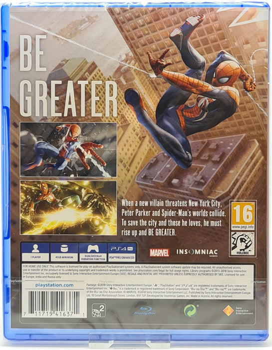 PS4 - Spider-Man PlayStation 4
