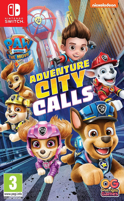 Paw Patrol The Movie Adventure City Calls Nintendo Switch