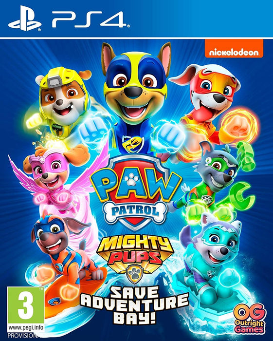 PS4 - PAW Patrol: Mighty Pups Save Adventure Bay PlayStation 4