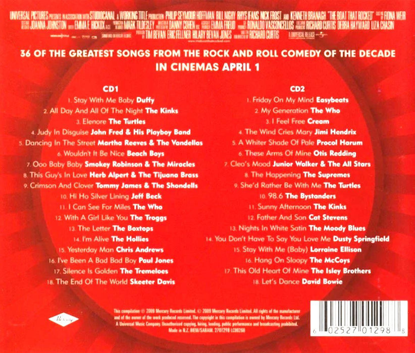 The Boat That Rocked Movie Original Soundtrack CD