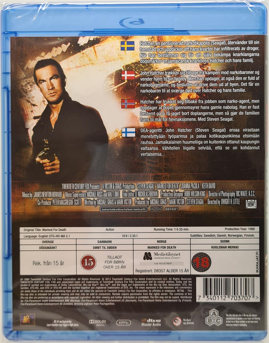 Blu-ray - Marked For Death (Danish Import) English Language