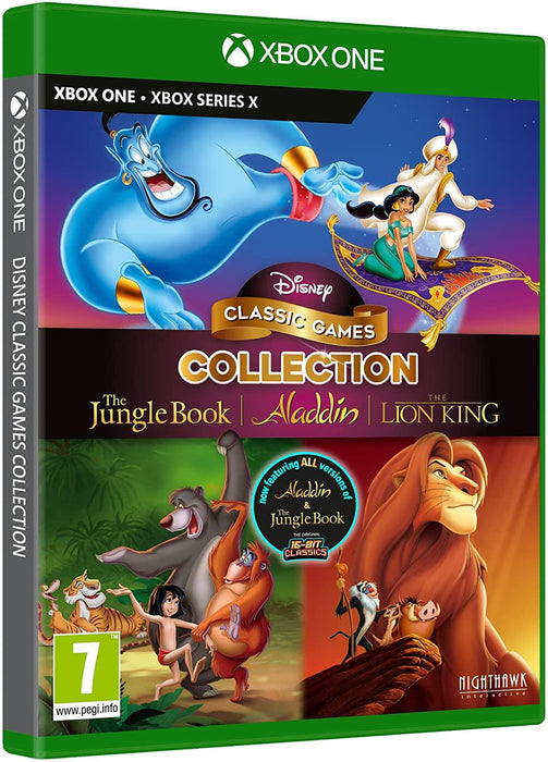 Disney Classic Games Collection The Jungle Book Aladdin Lion King Xbox One / Series X