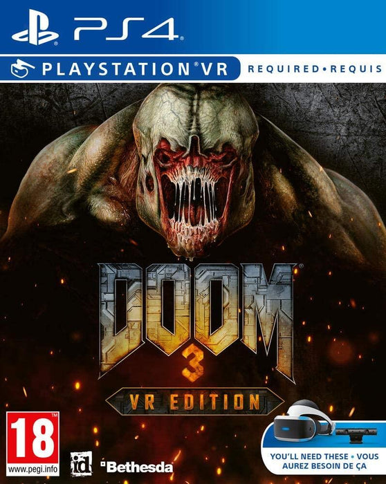 PS4 - Doom 3 VR PlayStation 4 PSVR Required