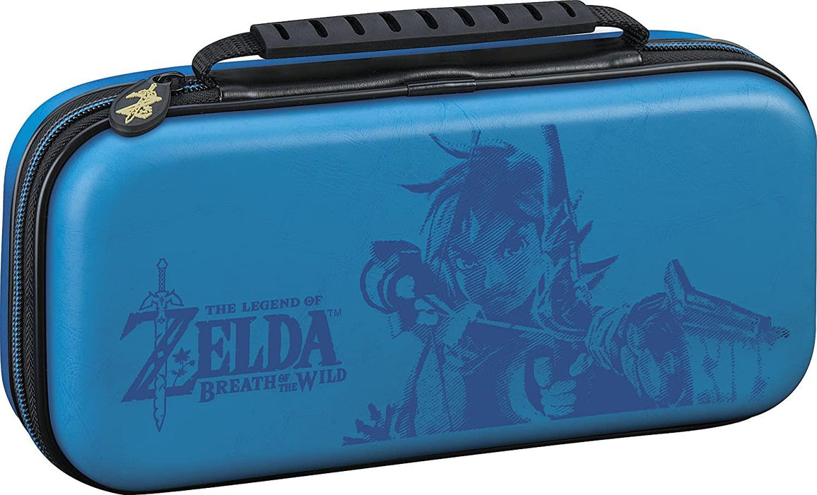 Official Zelda Breath of the Wild Nintendo Switch Blue Carry Case