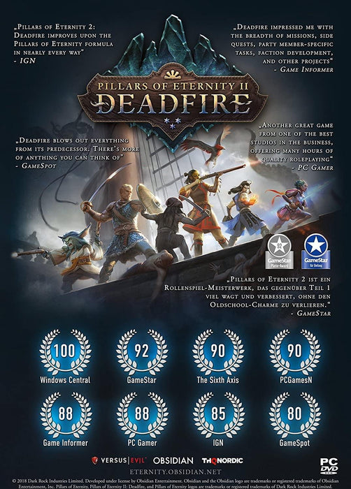PS4 - Pillars of Eternity II Deadfire Ultimate Edition PlayStation 4