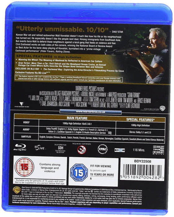 Blu-ray - Gran Torino Clint Eastwood