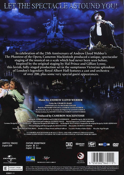Phantom of the Opera at the Royal Albert Hall DVD