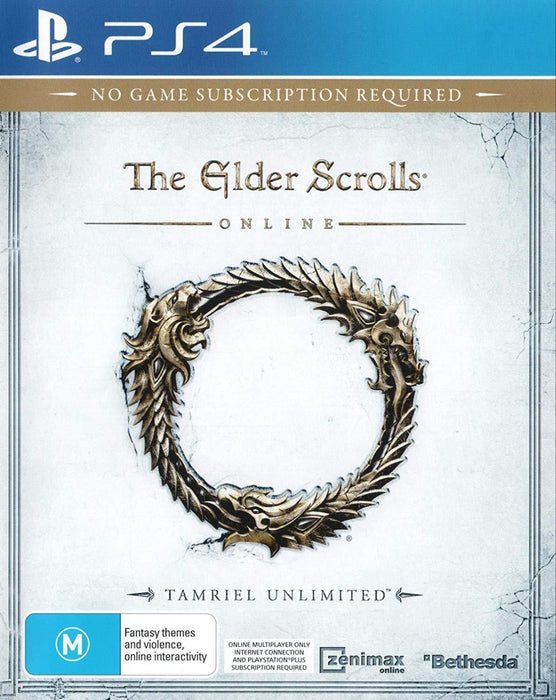 The Elder Scrolls Online Tamriel Unlimited - PlayStation 4 PS4 - Brand New Sealed