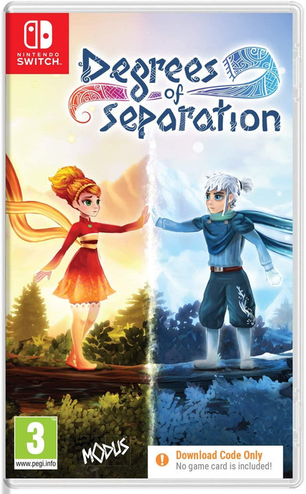 Degrees of Separation - Nintendo Switch - Brand New Sealed - Code In A Box