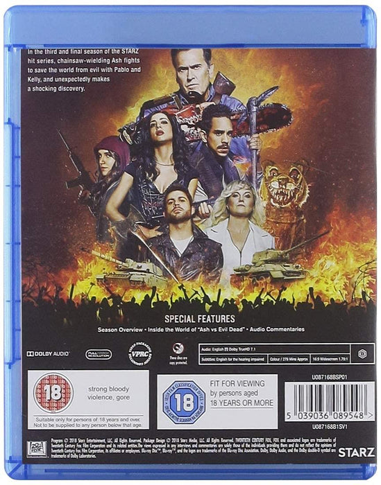 Ash vs Evil Dead Season 3 - Brand New Sealed Blu-ray