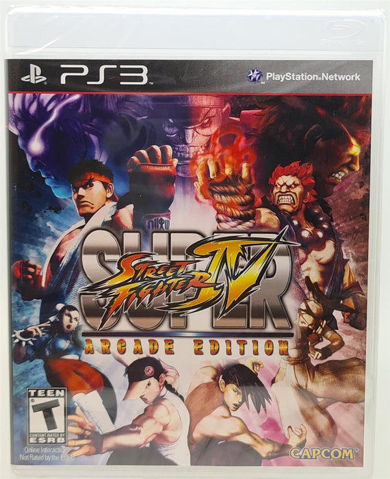 PS3 - Super Street Fighter 4 IV Arcade Edition PlayStation 3