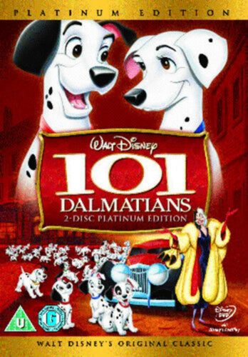 Pre-Owned DVD - 101 Dalmatians (2-Disc Platinum Edition) [DVD] [1961] - Excellent Condition