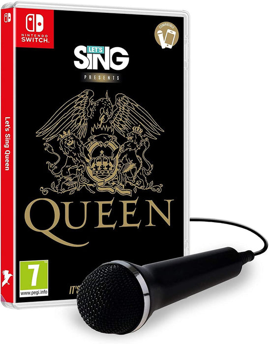 Let's Sing: Queen with Microphone Nintendo Switch