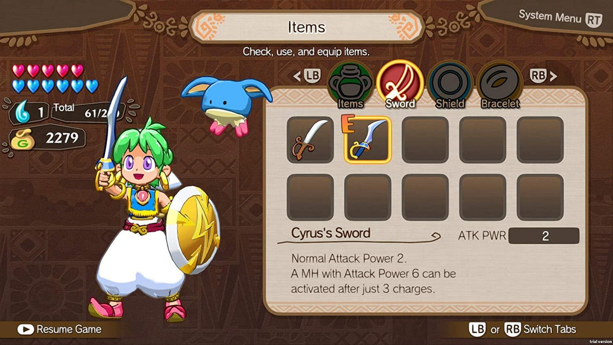 Wonder Boy: Asha in Monster World - PS4 PlayStation 4