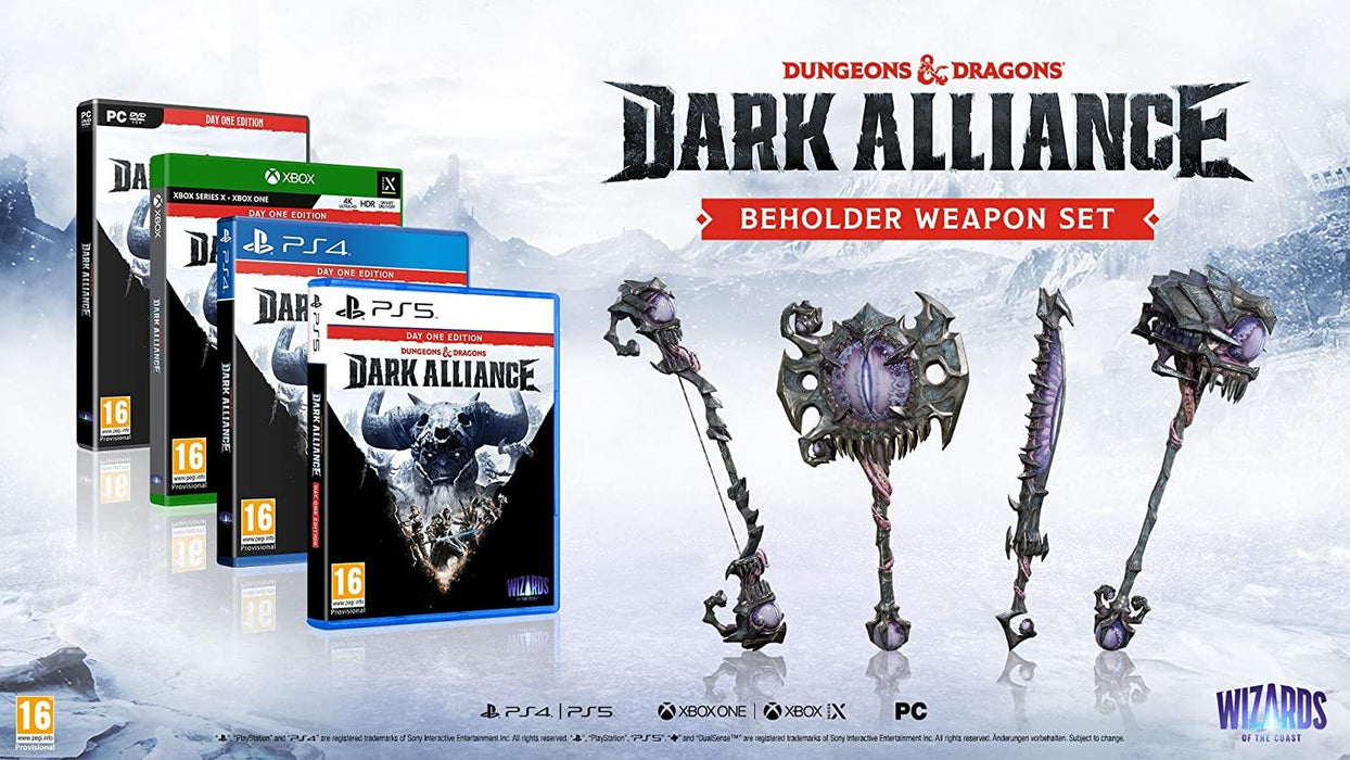 PS4 - Dungeons & Dragons Dark Alliance Day One Edition PlayStation 4
