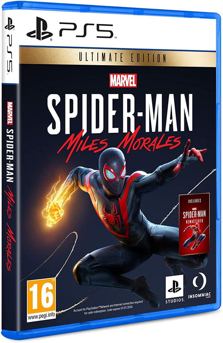 Spider-Man Miles Morales Ultimate Edition – PlayStation 5 PS5 - Brand New Sealed