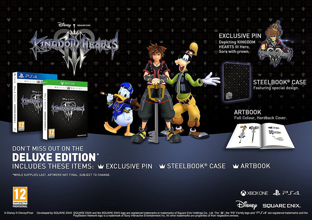 Xbox One - Kingdom Hearts 3 Deluxe Edition Box Set
