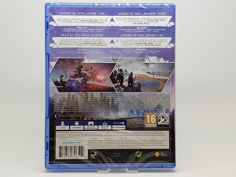 PS4 - Horizon Zero Dawn Complete Edition (Nordic) PlayStation 4