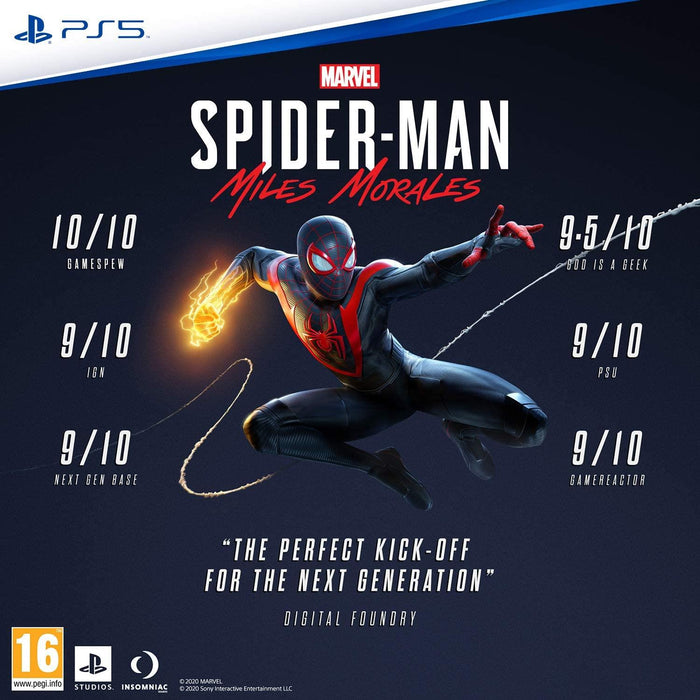 Spider-Man Miles Morales – PlayStation 5 PS5 - Brand New Sealed