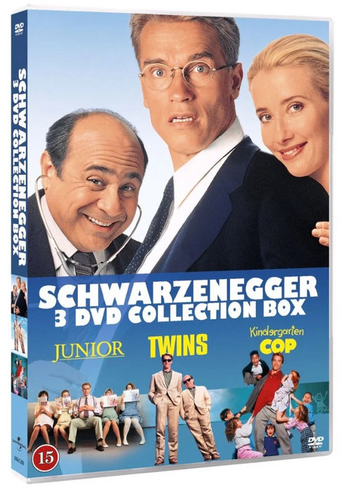DVD - Schwarzenegger Movie Collection (Danish Import) Plays In English