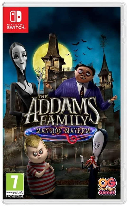 Nintendo Switch - The Addams Family: Mansion Mayhem