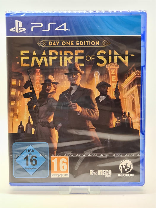 PS4 - Empire of Sin Day One Edition Playstation 4 (DE Import)