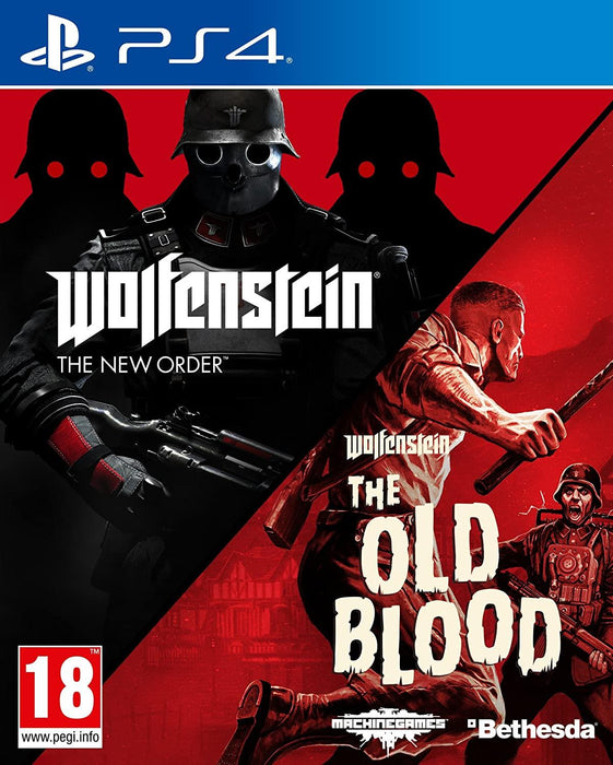 PS4 - Wolfenstein The New Order and The Old Blood PlayStation 4