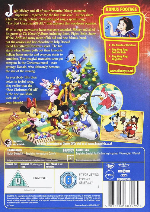 Mickey's Magical Christmas - Snowed In At The House Of Mouse DVD Brand New Sealed